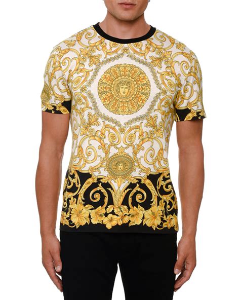 versace t shirt men sale|Versace collection men shirt sale.